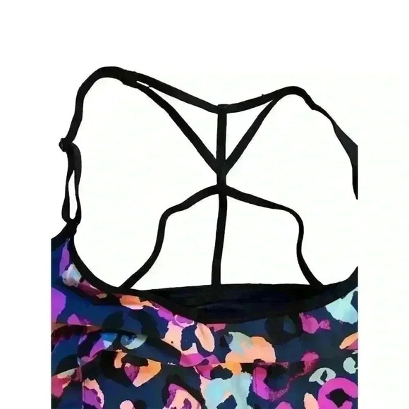 LIVI Women's 2XS Leopard Print Soft Low Impact Sports Bra Multicolor - Picture 3 of 8